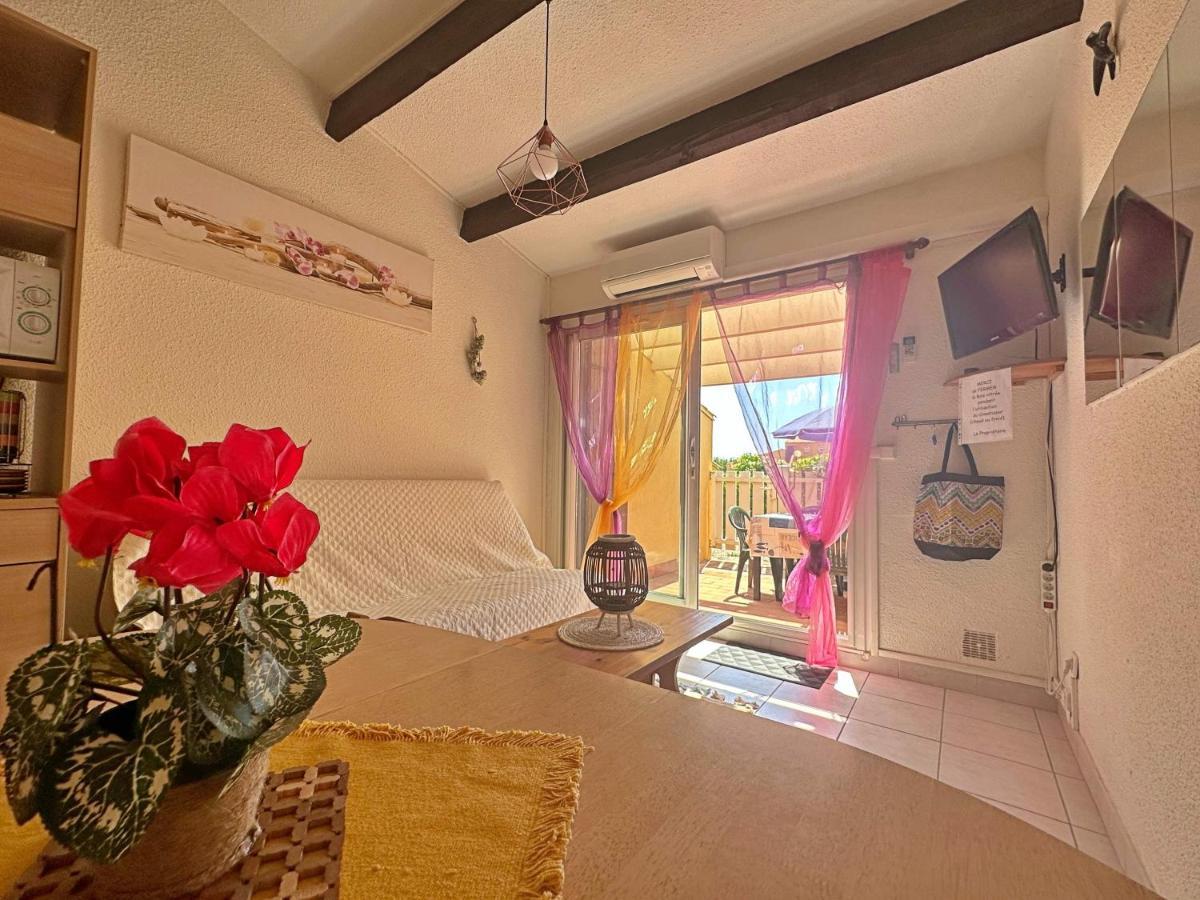 Cap D'Agde, Appartement Bord De Mer, 50 M Plage De La Roquille, Climatise Et Wifi, ภายนอก รูปภาพ