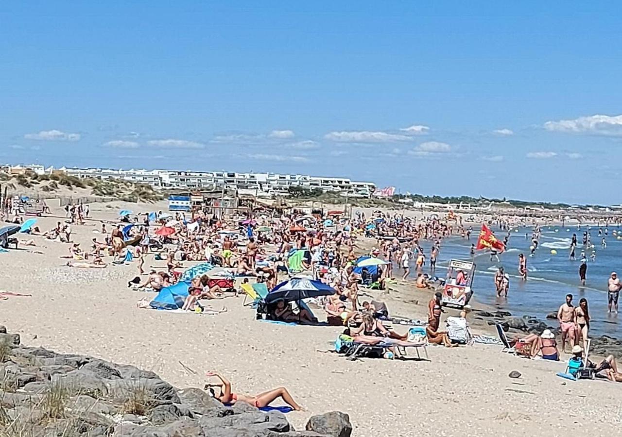 Cap D'Agde, Appartement Bord De Mer, 50 M Plage De La Roquille, Climatise Et Wifi, ภายนอก รูปภาพ