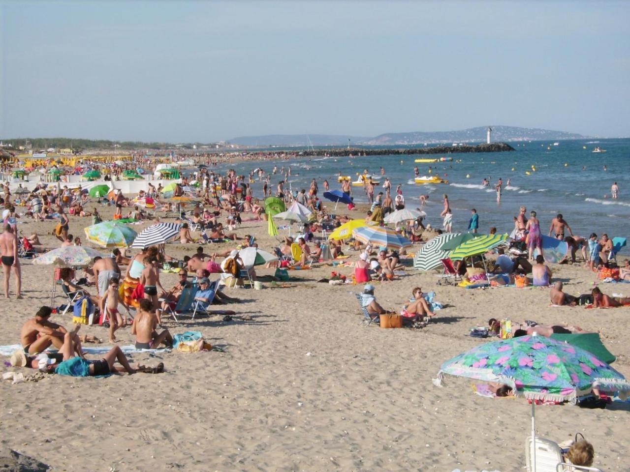 Cap D'Agde, Appartement Bord De Mer, 50 M Plage De La Roquille, Climatise Et Wifi, ภายนอก รูปภาพ